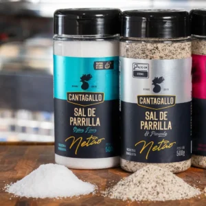 Sal De Parrilla Grãos Finos Entrefino Netão Cantagallo 500g