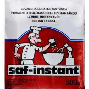 Fermento Biológico Seco 500g Instantâneo Saf Instan
