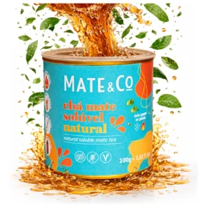 Chá Mate Solúvel Sabor Natural Mate&co - Incomparável