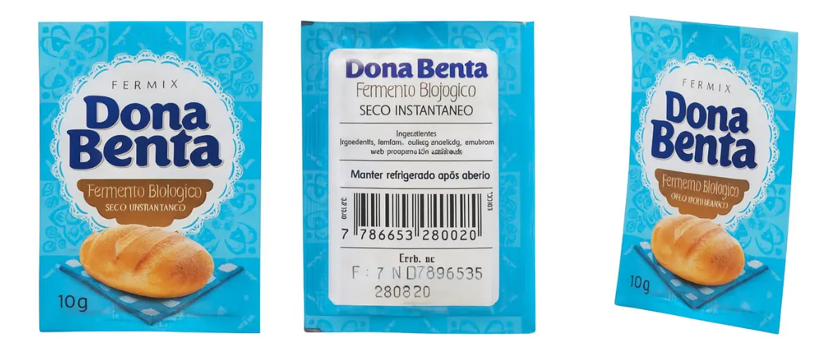 Fermento Biológico Fermix Dona Benta 10g Caixa C/ 66 Unidade - Imagem 6