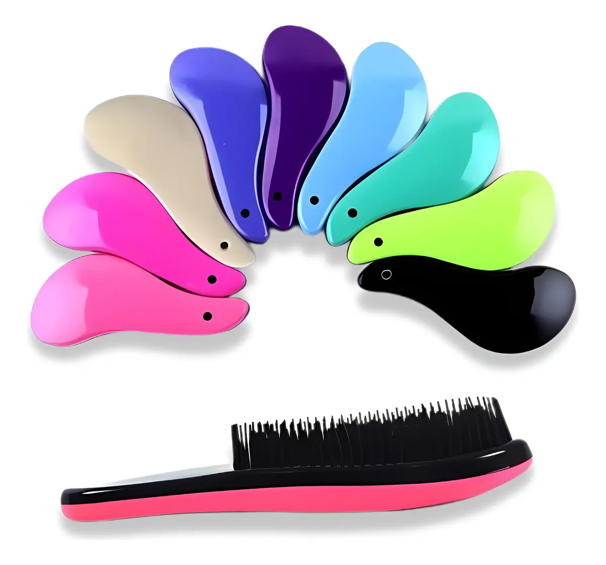 Kit 35 Escovas Mágicas Para Cabelo - Anti Frizz - Imagem 4