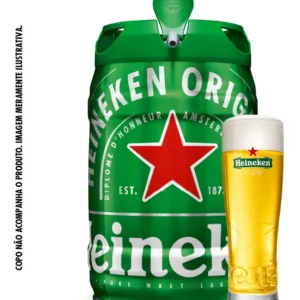 Cerveja Premium Heineken Barril 5 Litros