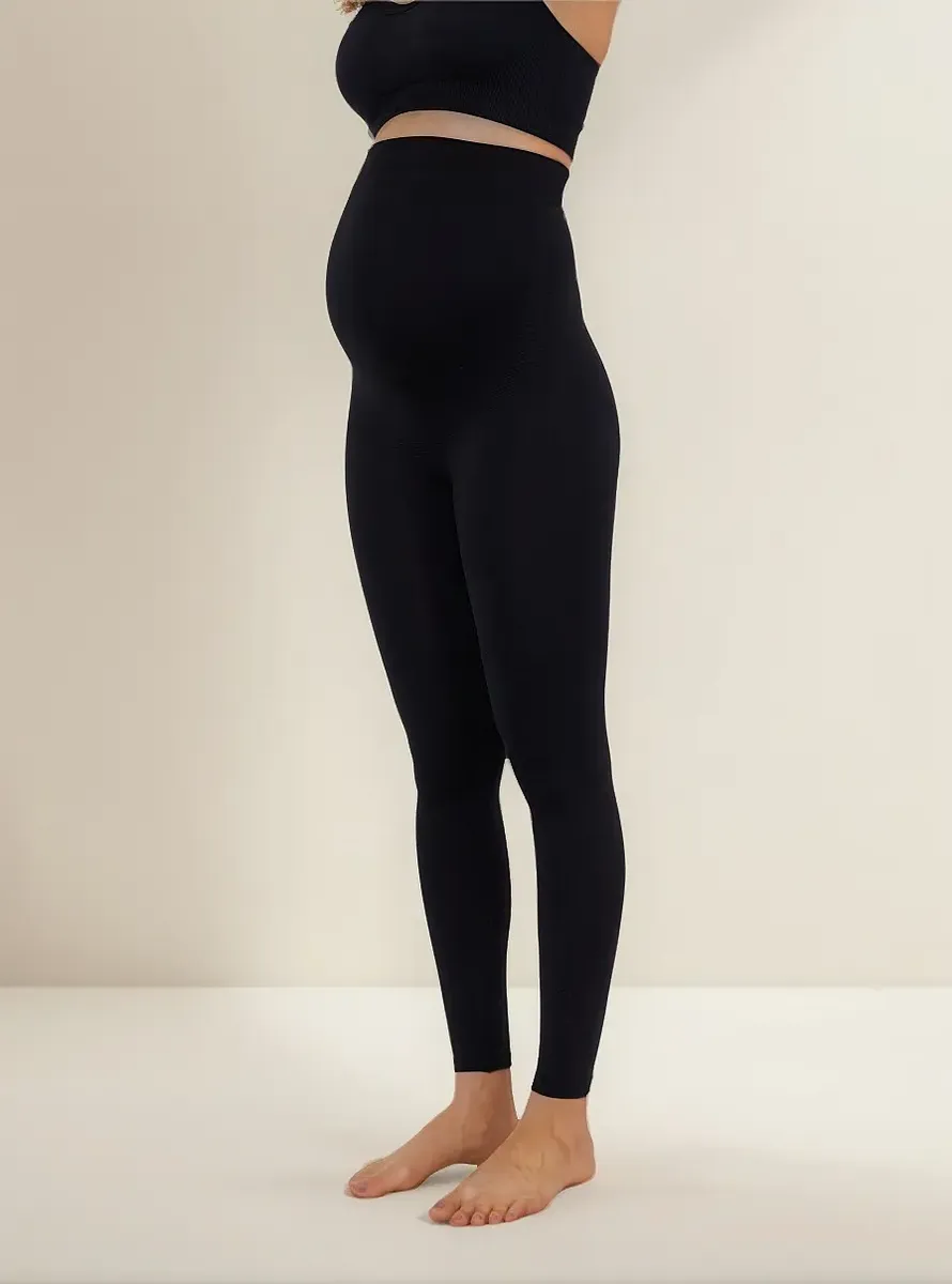 Calça Legging Maternidade Sem Costura Gestante Trifil - Imagem 4