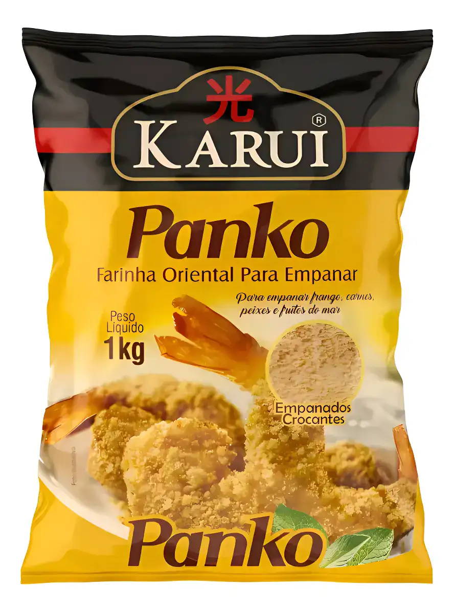 Farinha Panko Karui Oriental 1kg - Sem Glúten