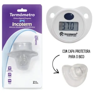 Termômetro Incoterm Digital Chupeta Baby Confort P/ Monitor