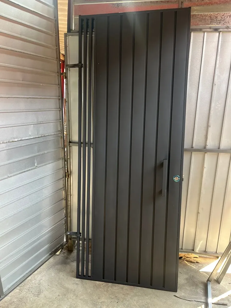 Portão Social De Ferro Galvanizado 80cm X 2.0m - Imagem 3