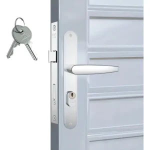 Fechadura Stam Estreita Espelho Inox 601-602/33 Serralheiro