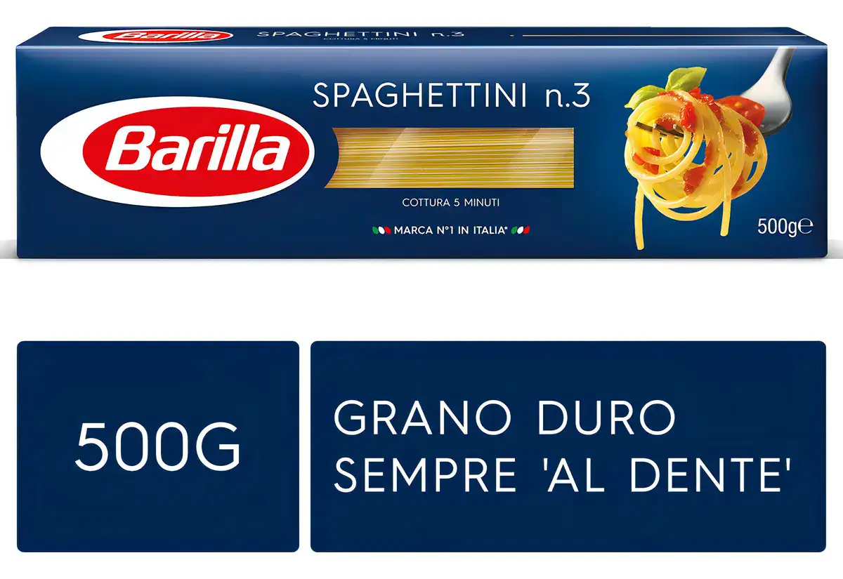 Macarrão Barilla Spaghettini No. 3 500g - Imagem 6