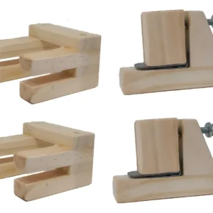 4 Pçs Suporte Fixação Placas Drywall Fixador Gesso Painel