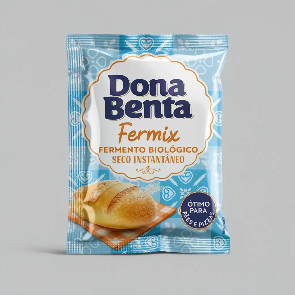 Fermento Biológico Fermix Dona Benta 10g Caixa C/ 66 Unidade - Imagem 8