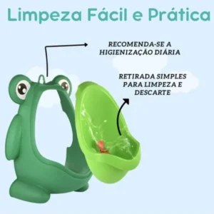 Mictório Pinico Penico Infantil Sapinho Desfralde Divertido