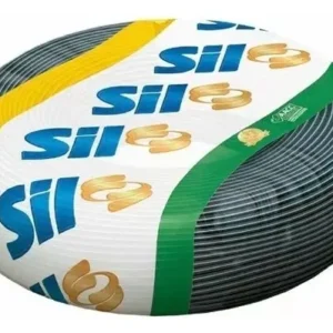 Cabo Flexível Sil 4mm Fio Elétrico 100m Metros Cor da cobertura Preto