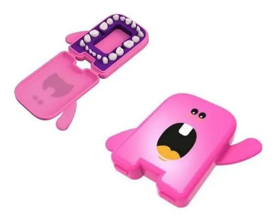Porta Dentes Infantil Caixinha Dente De Leite Rosa Angie ® - Imagem 8