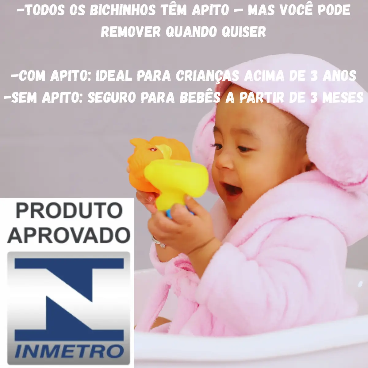 18 Brinquedos Banho Divertido Bebê Bichinhos De Vinil Macio - Imagem 8