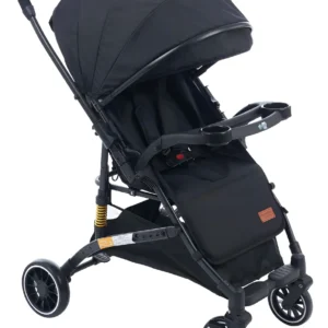 Carrinho Passeio Bebê Alça Reversível Yougo Preto Maxi Baby