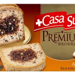 Bolo Casa Suíça Premium De Avelã E Chocolate Caixa 270g