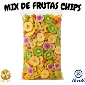 Mix Chips De Frutas Tropicais Desidratadas Snacks Paulistana