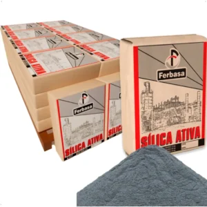 Micro Sílica Ativa Aditivo Cimento Ferbasa Obra 10kg