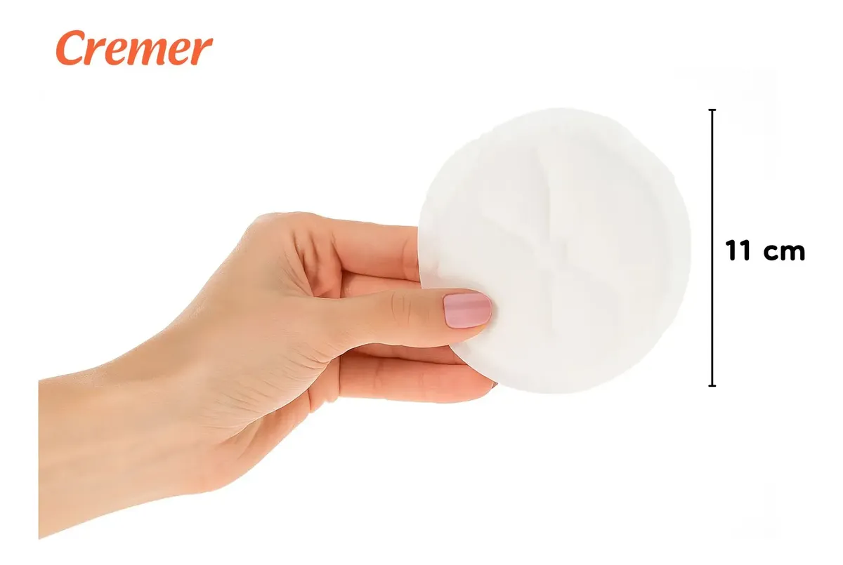 Kit 3cxs Absorvente P/ Seios Cremer 90 Unidades Descartáveis - Imagem 6