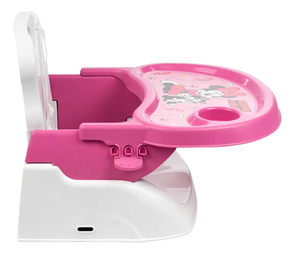 Disney Cadeira De Alimentação Portátil Booster Cadeirão Styll Baby Rosa - Minnie - Imagem 7