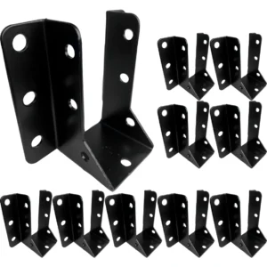 Kit Suporte Viga 5x10 Parede Caibro Madeiramento Pergolado
