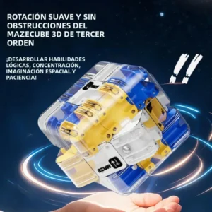 Cubo Labirinto 3d Brinquedo Antistress E Raciocínio