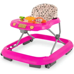 Andador Bebê Tutti Baby Safari Trava De Segurança Cor - Rosa