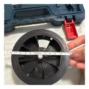 Polia 120mm Com 2 Tirantes Fixador Persiana Externa Udinese