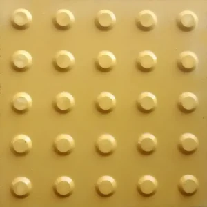 Piso Tátil De Concreto 25x25 Cm - 2m2