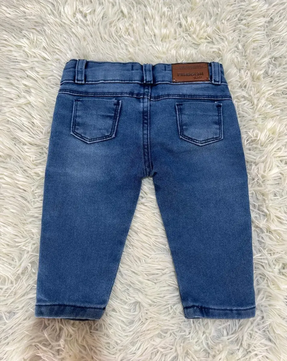 Calça Bebê Unissex Veste 03 A 09 Meses Tamanho Único Ajuste. - Imagem 6