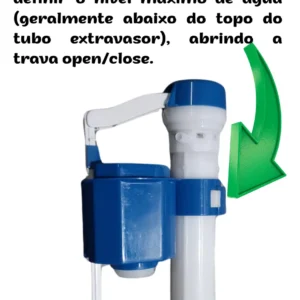 Kit Caixa Acoplada Universal Duplo Acionamento Completo