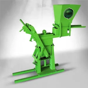 Máquina Manual De Tijolo Ecológico Verde Equipamentos