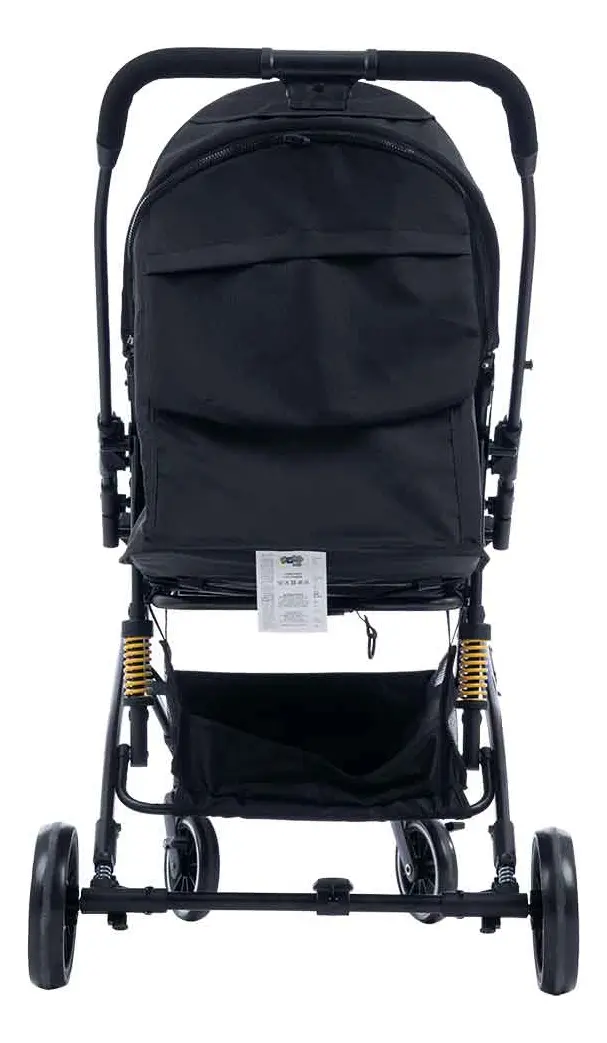 Carrinho Passeio Bebê Alça Reversível Yougo Preto Maxi Baby - Imagem 6