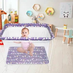 Berço Cercado Chiqueirinho Cercadinho Bebê Infantil Portátil