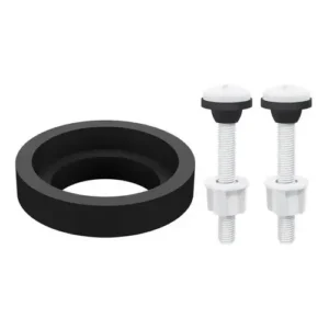 Kit Vedação Fixação Censi Caixa Acoplada Universal Preto 2 Polegadas