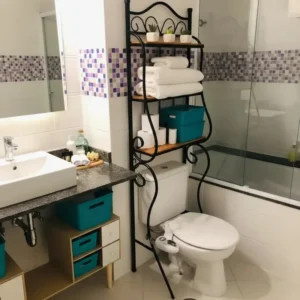 Estante Banheiro Sobre O Vaso Grande Utilitária Para Casa