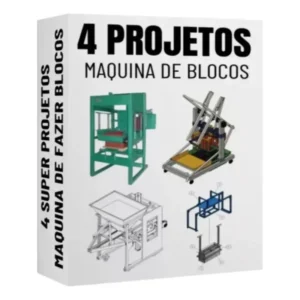 4 Projetos P/ Fazer Blocos De Concreto Poedeira +brinde Pdf