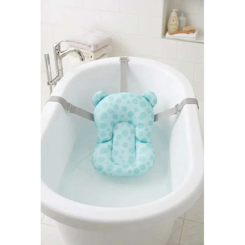 Almofada De Banho Para Bebê Com Suporte De Cabeça E Cintas A - Imagem 5