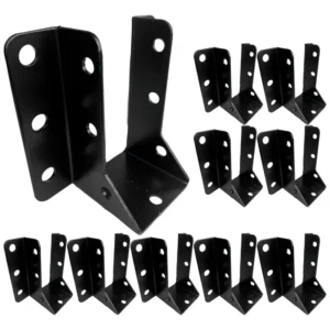 Kit Suporte Viga 5x10 Parede Caibro Madeiramento Pergolado