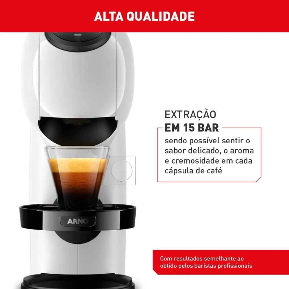Nescafé Dolce Gusto Arno Genio S Basic Branca Dgs1 Cor Branco - Imagem 3