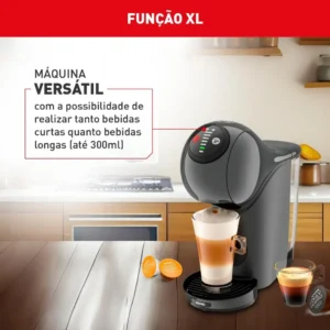 Cafeteira Expresso Dolce Gusto Arno Genio S Basic Automática Cinza Escuro