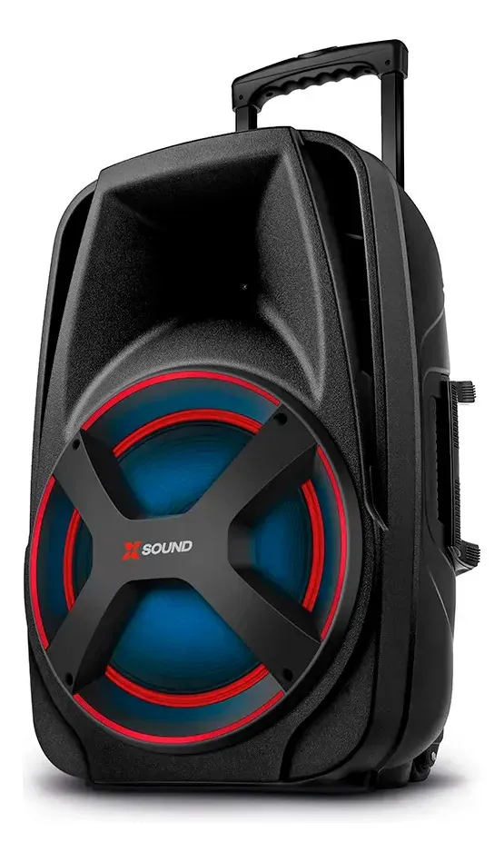 Caixa Amplificada Mondial CM-650-N 650W Bluetooth MIC Guitar - Imagem 8