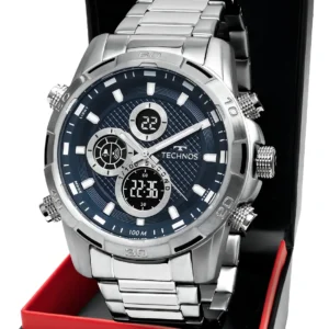 Relógio Technos Masculino Ts Digiana Prata - Bj4060aa/1a