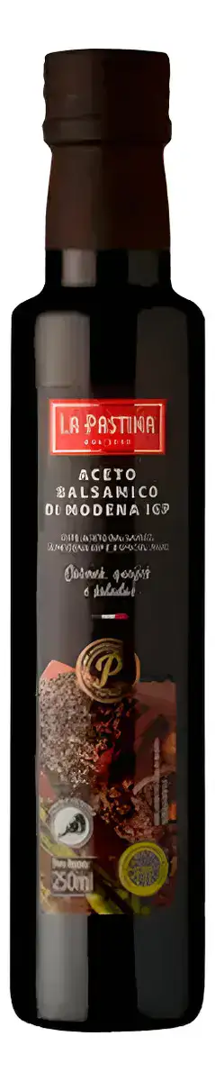 Vinagre balsâmico La Pastina Gourmet sem glúten 250 mL