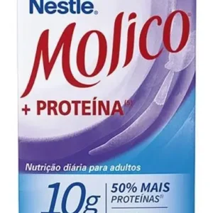Leite UHT Desnatado Zero Lactose Molico +Proteína Caixa com Tampa 1l