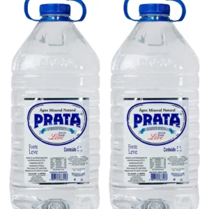 Água Mineral Prata Galão 5 Litros Pack C/ 2unid