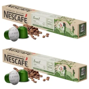 Café Nescafé Farmers Origins Brazil 20 Cápsulas 100% Arábica