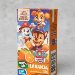 Suco Patrulha Canina Laranja 180ml Kit C/12