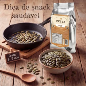 Semente De Abóbora Sem Casca Crua S/sal Natural Premium 500g