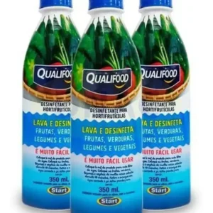 Kit 2 Desinfetante Para Higienizar Vegetais Frutas E Legumes